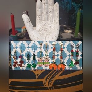 Handmade Holiday Earrings Set - 5 Different Holidays